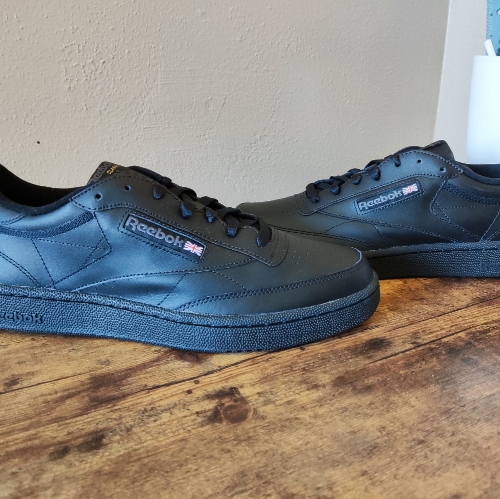 Reebok Club C 85 Sneaker Black Classic New size 11 - Picture 3 of 10